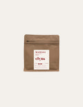 Elyna Mamasa single origin Arabica, medium roast, whole beans, resealable brown pouch