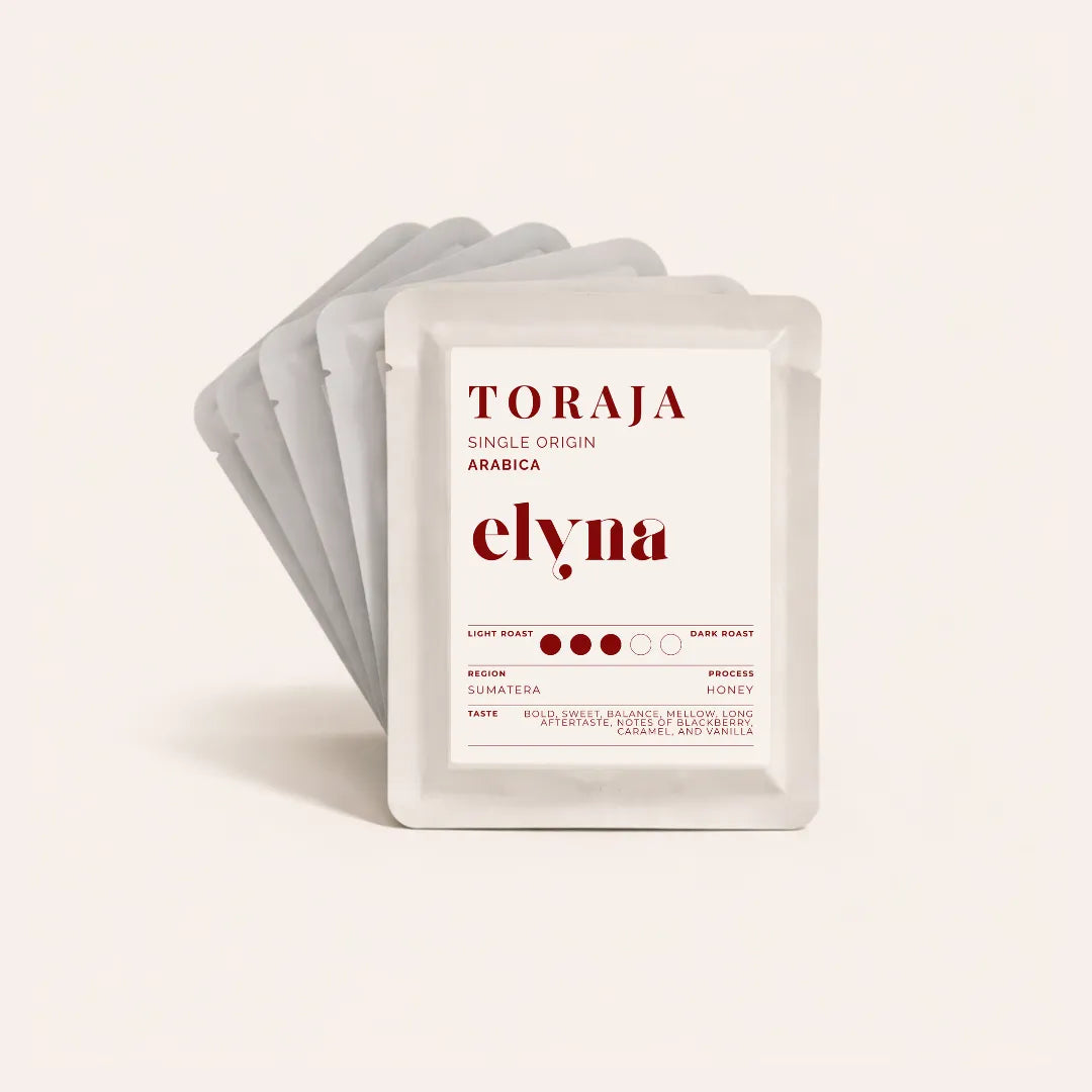 elyna drip bag coffee of Toraja arabica 