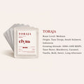 elyna Toraja drip bag coffee package with branding and taste note