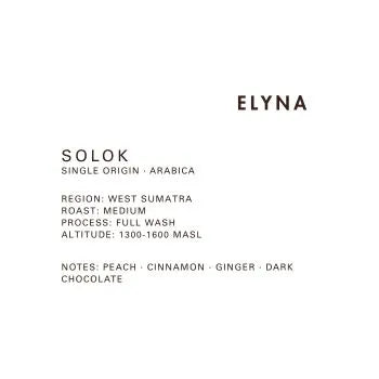 Solok - Sumatera Single Origin Coffee – Washed Process